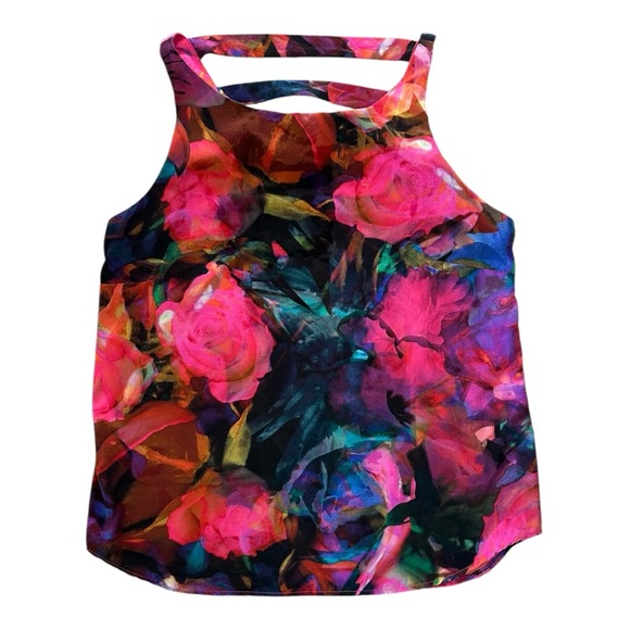 Amanda Uprichard Floral Sleeveless Women's Top - Picture 1 of 3